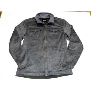 Marmot Men's Fleece Lined Full Zip Jacket Charcoal Gray Size LG Style G50440